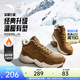 安踏行者大棉鞋男鞋高幫加絨加厚保暖運動(dòng)休閑鞋春革面增高耐磨雪地靴 【行者-長(cháng)絨版】明茶褐-3 42 (男)