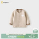 童泰（TONGTAI）寶寶上衣秋冬季純棉保暖嬰兒衣服兒童內衣男童女童開(kāi)衫卡其73cm