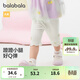 巴拉巴拉寶寶褲子嬰兒長(cháng)褲女童打底褲夏季外穿時(shí)尚洋氣萌 本白10101 100 cm
