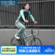 大行（DAHON）P8折疊自行車(chē)經(jīng)典成人20英寸8速折疊車(chē)男女式運動(dòng)單車(chē)KBC083 消光灰綠【JD定制版】