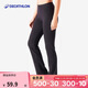 迪卡儂運動(dòng)褲女休閑直筒寬松顯瘦瑜伽神褲吸濕排汗長(cháng)褲黑色XS-2455342
