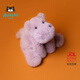 Jellycat史瑪吉河馬動(dòng)物毛絨玩偶可愛(ài)柔軟兒童玩偶娃娃送禮生日禮物 紫色 Tiny