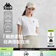 卡帕（Kappa）背靠背t恤短袖復古2025新款夏季休閑純棉半袖運動(dòng)上衣K0E42TD01D