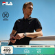 FILA 斐樂(lè )官方領(lǐng)航POLO短袖t恤2026年夏季時(shí)尚休閑涼感上衣男子針織衫