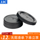 JJC 相機機身蓋 鏡頭后蓋 F卡口 適用于尼康D7500 D850 D7200 D810 D5600 D3400 D7200 D610 D800單反 F卡口 機身蓋+鏡頭后蓋