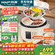 韓派電壓力鍋家用高壓雙膽電飯煲5升大容量三格內膽壓力鍋多功能智能高壓力電飯煲鴛鴦鍋火鍋 全家?！咎沾捎匀衲?陶瓷釉鴛鴦膽+不粘膽】 5L