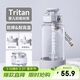 希樂(lè )（cille）大容量水壺戶(hù)外Tritan運動(dòng)水杯男士學(xué)生兒童吸管杯便攜夏季杯子