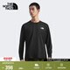 北面（The North Face）長(cháng)袖T恤男24/7速干衣運動(dòng)戶(hù)外吸濕排汗透氣|8DG5 JK3/宇宙黑 L/175