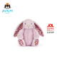 Jellycat致臻花布瑟紫珀邦尼兔毛絨玩偶娃娃送禮生日禮物2026春夏新品 淡紫色 Medium