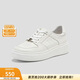 圣伽步（SKAP）板鞋女士透氣厚底休閑百搭小白鞋