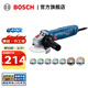 博世（BOSCH）GWS 800角磨機打磨機磨光機手磨機金屬打磨石材切割機電動(dòng)工具 金屬切割套裝