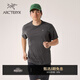 ARC'TERYX始祖鳥(niǎo) CORMAC CREW SS 舒適 男子 速干短袖T恤 Black Heather/黑灰色 XL