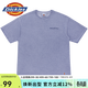Dickies【商場(chǎng)同款】T恤男純棉寬松陽(yáng)光運動(dòng)清新上衣夏日膠囊10570 灰紫色 （寬松版型） M