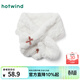 熱風(fēng)（Hotwind）【商場(chǎng)同款】女士圍巾冬季新款百搭保暖可愛(ài)蝴蝶結毛絨圍巾 03米色 F