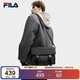 FILA 斐樂(lè )官方【黑武士】男包挎包時(shí)尚復古單肩包休閑翻蓋斜挎包