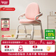 愛(ài)果樂(lè )兒童學(xué)習椅子帶靠背書(shū)桌椅電腦椅兒童座椅學(xué)生寫(xiě)字椅兒童專(zhuān)用 【PU皮】萌象椅3.0Pro 粉 免安裝 一鍵卡位調節