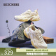 斯凱奇（Skechers）女潮流機甲鞋緩震耐磨運動(dòng)街頭跑步鞋149916 女款/白色/多彩色/WMLT 35 尺碼偏大半碼，建議選小半碼