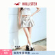 HOLLISTER25夏季Y2KMiu系迷彩百褶半身裙裙褲女裝343-5043 迷彩印花 S (165/68A)標準版