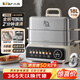 小熊（Bear）電蒸鍋 燉蒸煮一體自動(dòng)斷電2層蒸鍋家用3-4人 不銹鋼分體可拆18L大容量小食光多功能鍋 DZG-RA8N5