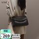 viney牛皮包包女包品牌斜挎枕頭包輕奢單肩包生日禮物高級感送女友老婆