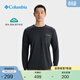 Columbia哥倫比亞戶(hù)外男子吸濕速干透氣舒適運動(dòng)長(cháng)袖T恤AE1693 010 黑色 M (175/96A)