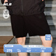 MLB官方 男女情侶涼感經(jīng)典休閑純色潮流運動(dòng)短褲夏季新款SPB13 紐約洋基隊/黑色 XL