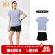 361°跑步運動(dòng)套裝女士春夏季衣服新款速干短袖短褲兩件套662524001H-3