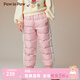 PawinPaw卡通小熊童裝秋冬男女童舒適防風(fēng)保暖羽絨褲 Pink粉紅色/25 130 cm