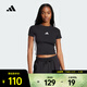 阿迪達斯（adidas）女子W 3S SJ BABY T短袖T恤 JC8325 L