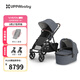 UPPAbabyVISTA V3高景觀(guān)嬰兒車(chē)雙向 可坐可躺折疊 新生兒寶寶推車(chē) 云?；摇竞@】新上市