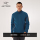 ARC'TERYX始祖鳥(niǎo) COVERT CARDIGAN 保暖 男子 抓絨衫 Lodestar Heather/黑色/瀚空藍 M