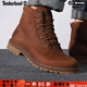 Timberland添柏嵐馬丁靴男鞋戶(hù)外登山休閑靴防水耐磨皮革美式工裝鞋A44MY A44MYF13/鐵銹色 43.5