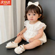 pdmcms寶寶學(xué)步鞋春夏嬰兒鞋子0-1歲軟底不掉跟布鞋6-12個(gè)月女寶公主鞋 內長(cháng)13cm 約10-14個(gè)月