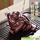 八千行紫砂茶寵金蟾擺件可養吸財高端茶桌茶臺擺件功夫茶具配件招財蟾蜍