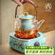 尚言坊電陶爐煮茶器家用辦公室小型泡茶玻璃煮茶壺煮茶爐養生壺燒水壺