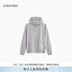 Calvin Klein運動(dòng)春秋男士休閑經(jīng)典簡(jiǎn)約ck提花織帶戶(hù)外潮流跑步訓練連帽外套