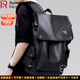 羅梅達爾（Rommedal）新款品牌高檔雙肩包男戶(hù)外通勤背包時(shí)尚大容量學(xué)生書(shū)包男包雙肩包 黑色拉鏈款【京倉次日達】【高46*底長(cháng)32*寬16CM】