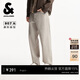 杰克·瓊斯（JACK&JONES） 春秋季男裝牛仔褲長(cháng)褲褲子廓形時(shí)尚百搭潮灰卡其色下裝226132002