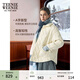 Teenie Weenie【小熊軟糖】小熊女裝冬季舒適高智感通勤羽絨服外套 象牙白 S