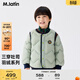 馬·拉?。∕.Latin）馬拉丁兒童羽絨服25冬裝新款男童女童大小童戶(hù)外三穿短款羽絨服 湖泊綠 120