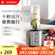 WMF福騰寶水果榨汁機攪拌機輔食料理機 搭配迷你奶昔機果昔機 榨汁機冰淇淋機 奶昔機+小紅套刀