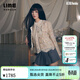 LIME朗姿集團LIME萊茵粗花呢短截上衣流光溢彩高定小香風(fēng)25年秋季新款 甜玉米色 S