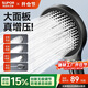 蘇泊爾（SUPOR）渦輪強勁增壓手持花灑噴頭淋浴蓮蓬頭大出水帶噴槍無(wú)極調節槍灰s