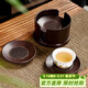 尚言坊電木茶杯墊套組家用中式圓形茶杯隔熱墊茶托底座茶墊功夫茶具配件