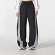 阿迪達斯（adidas）女子S WV BANANA PNT三條紋闊腿運動(dòng)休閑長(cháng)褲KB5224 KB5224 S