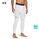 安德瑪（Under Armour） HeatGear Armour男子訓練運動(dòng)緊身褲1361586 白色101 XL