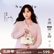 紐芝蘭（NUCELLE）飛馬波士頓包2026輕奢小眾斜挎女士包包真皮手提包情人節生日禮物