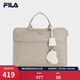 FILA 斐樂(lè )官方女包提包冬季新款時(shí)尚休閑單肩包手提包電腦包 淡褐色-BG XS