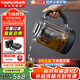 摩飛電器（Morphyrichards）智能升降養生壺 玻璃煮茶壺煮茶器辦公室泡煮養生壺 電熱水壺燒水壺控時(shí)保溫白茶壺 1.7L 深空灰(智能升降）