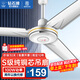 鉆石牌（DIAMOND）吊扇電風(fēng)扇銅芯電機銅線(xiàn)家用吊頂風(fēng)扇56吋工業(yè)工廠(chǎng)車(chē)間客廳吊風(fēng)扇大風(fēng)力宿舍電扇 56寸三葉S級吊扇100W（純銅電機/五檔勁風(fēng)）